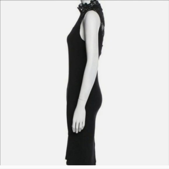 Alice + Olivia Lace Mock Neck Sleeveless Dress Size 6. - Picture 8 of 11